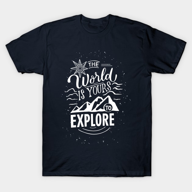 The world is yours T-Shirt by infinitespacebunny